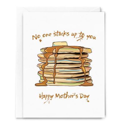 Pancakes Card - Mother&#39;s Day