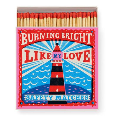 Matchbox Burning Bright By the Print