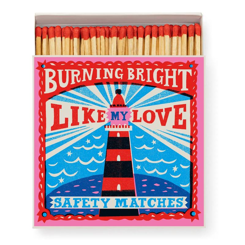 Matchbox Burning Bright By the Print