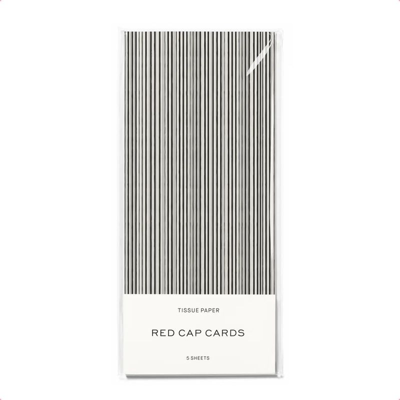 Tissue Paper Black Stripe