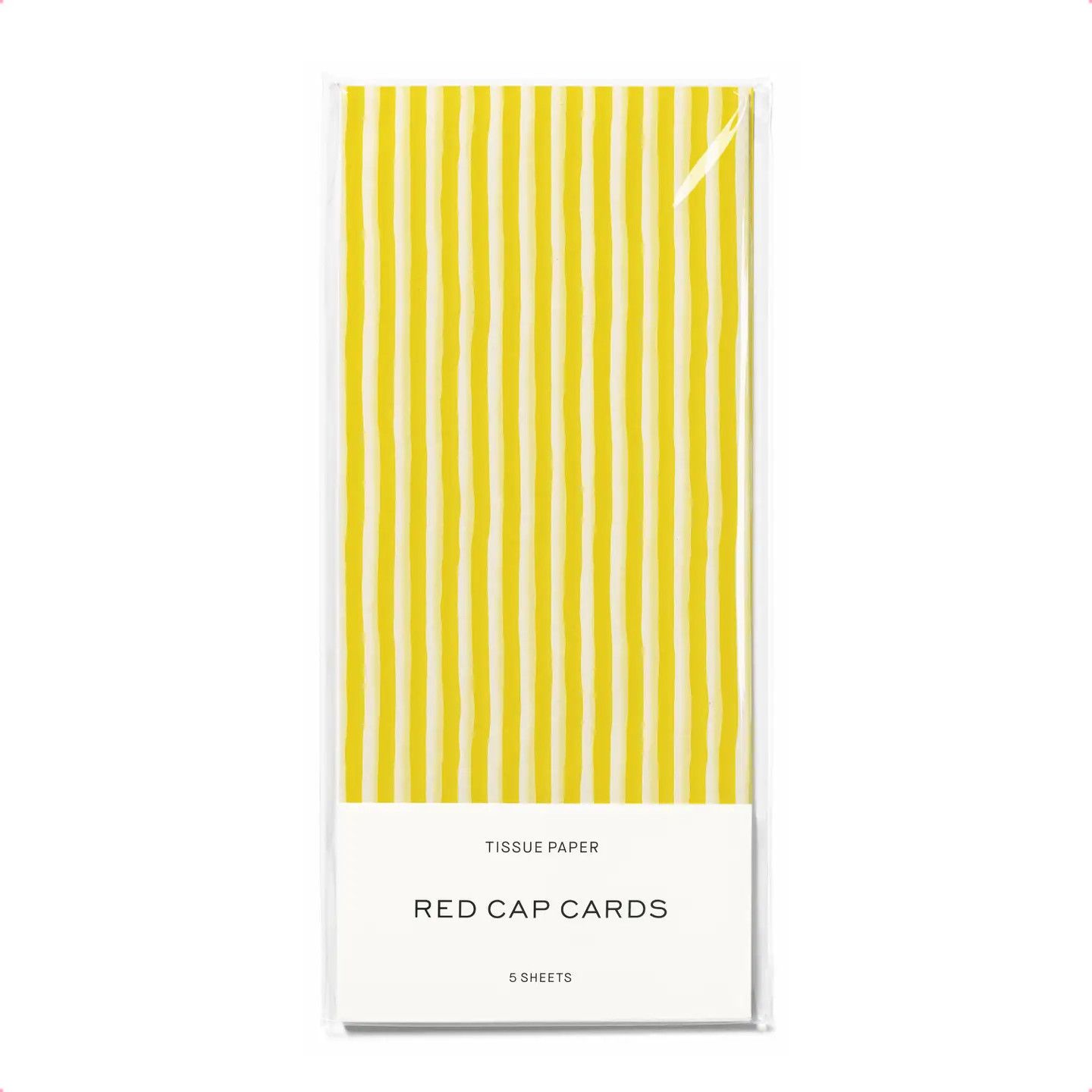 Tissue Paper Yellow Stripe
