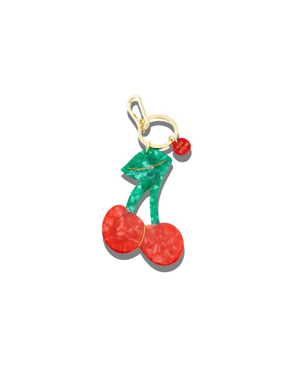 Solar Eclipse Cherry Bag Charm + Keychain