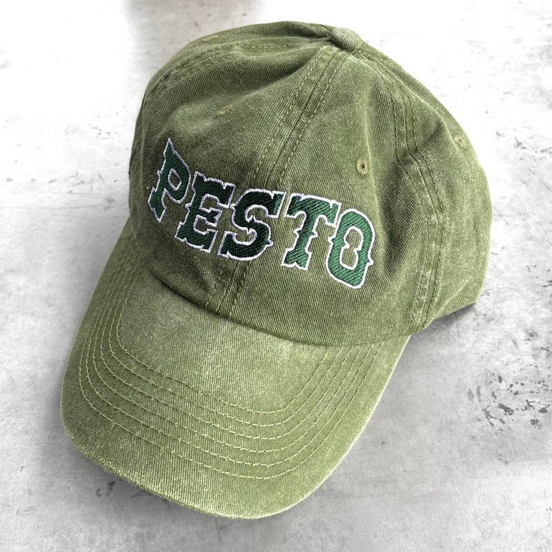 Silver Spider Pesto Baseball Cap