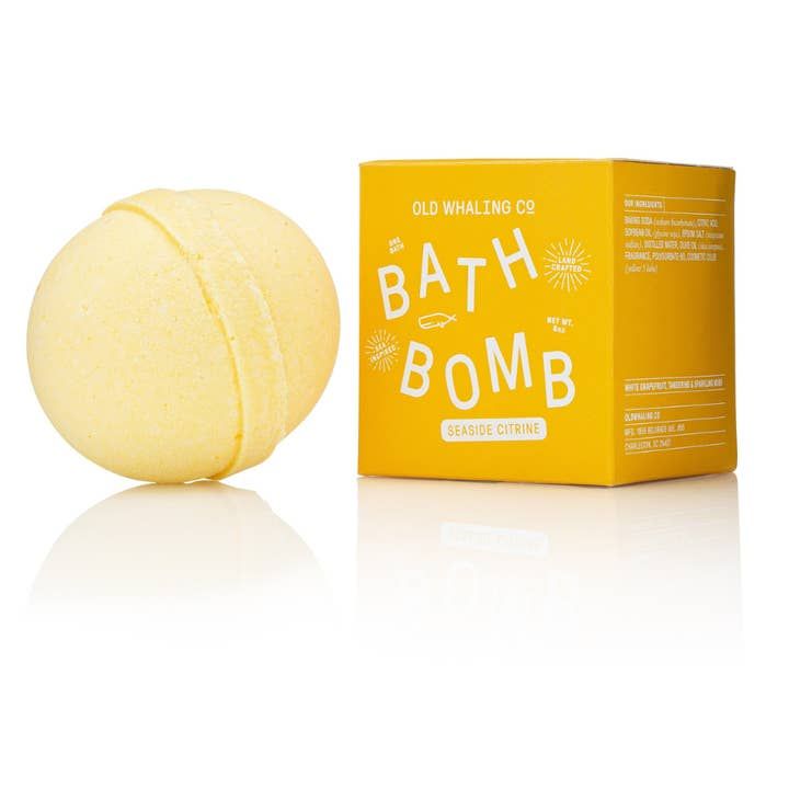 Bath Bomb Seaside Citrine