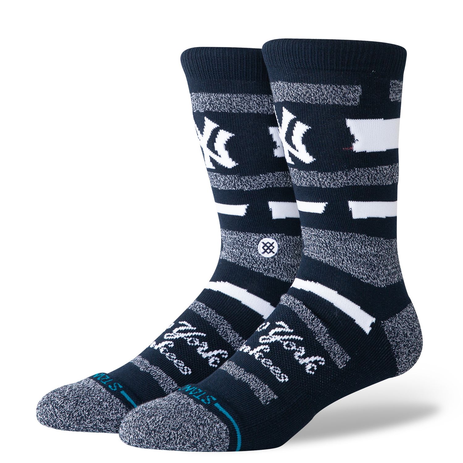 Stance Squeeze NY Yankees Crew Socks L (Men 9-13 / Women 11-14)
