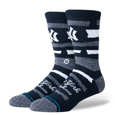 Stance Squeeze NY Yankees Crew Socks L (Men 9-13 / Women 11-14)