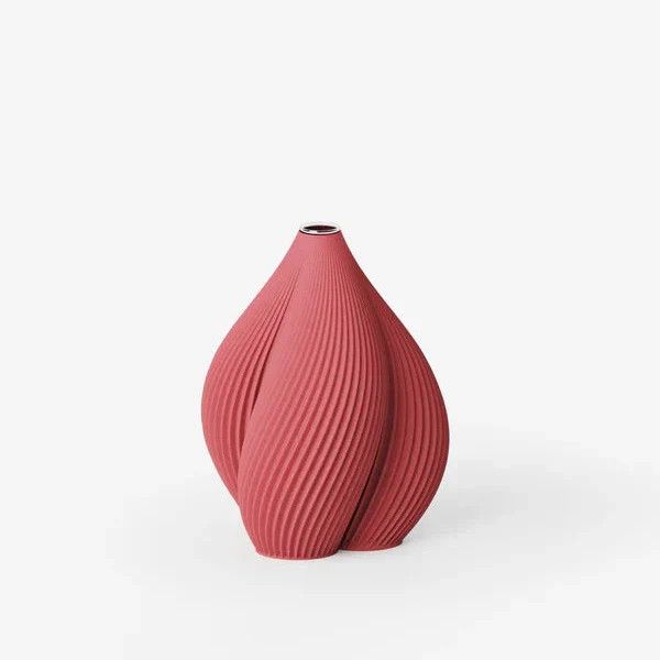 Recozy Venus 1 Vase Ruby Red