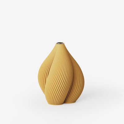 Recozy Venus 1 Vase Golden Orange