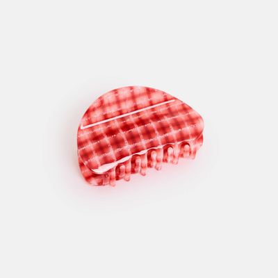 Chunks Juno Claw in Red Plaid