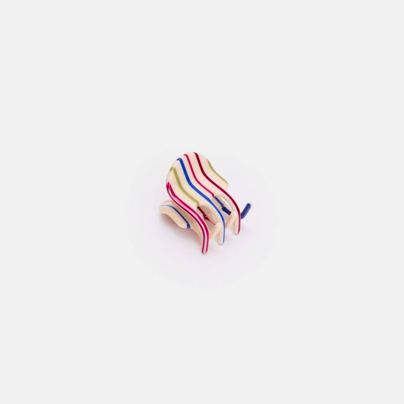 Chunks Mini Claw in Vanilla Stripe
