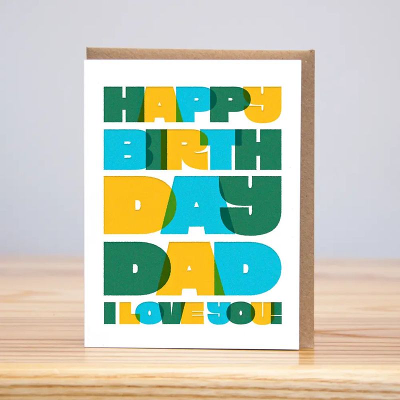 Happy Birthday Dad Big Block