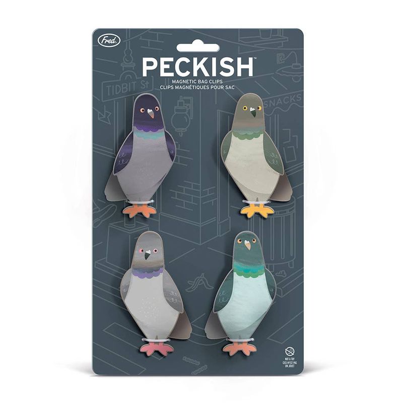 Fred Peckish Pigeon Bag Clips