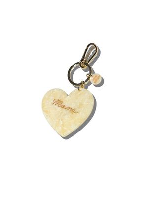 Solar Eclipse Mama Heart Bag Charm + Keychain