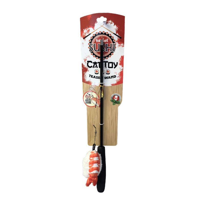Fabdog Sushi Cat Toy Teaser