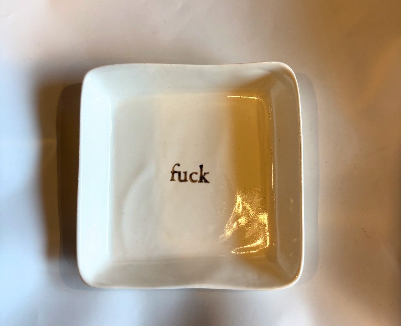 3&quot; Square Ring Dish Fuck