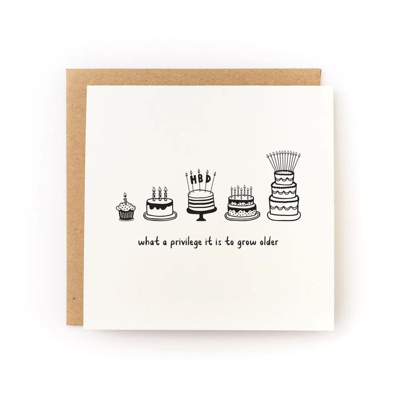 What A Privilege To Grow Older Birthday