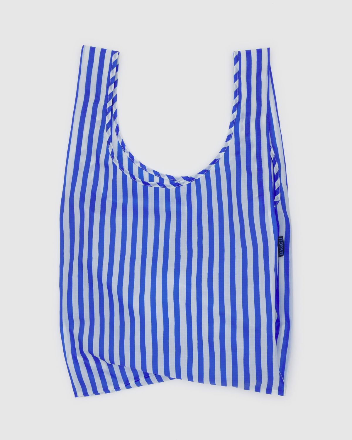Baggu Reusable Bag Standard Blue Painted Stripe