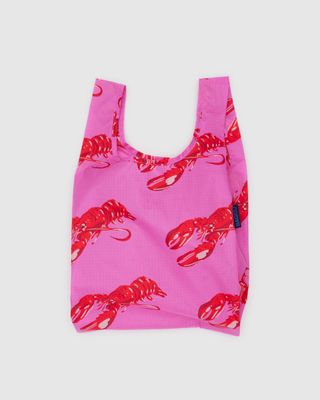 Baggu Reusable Bag Baby Pink Lobster