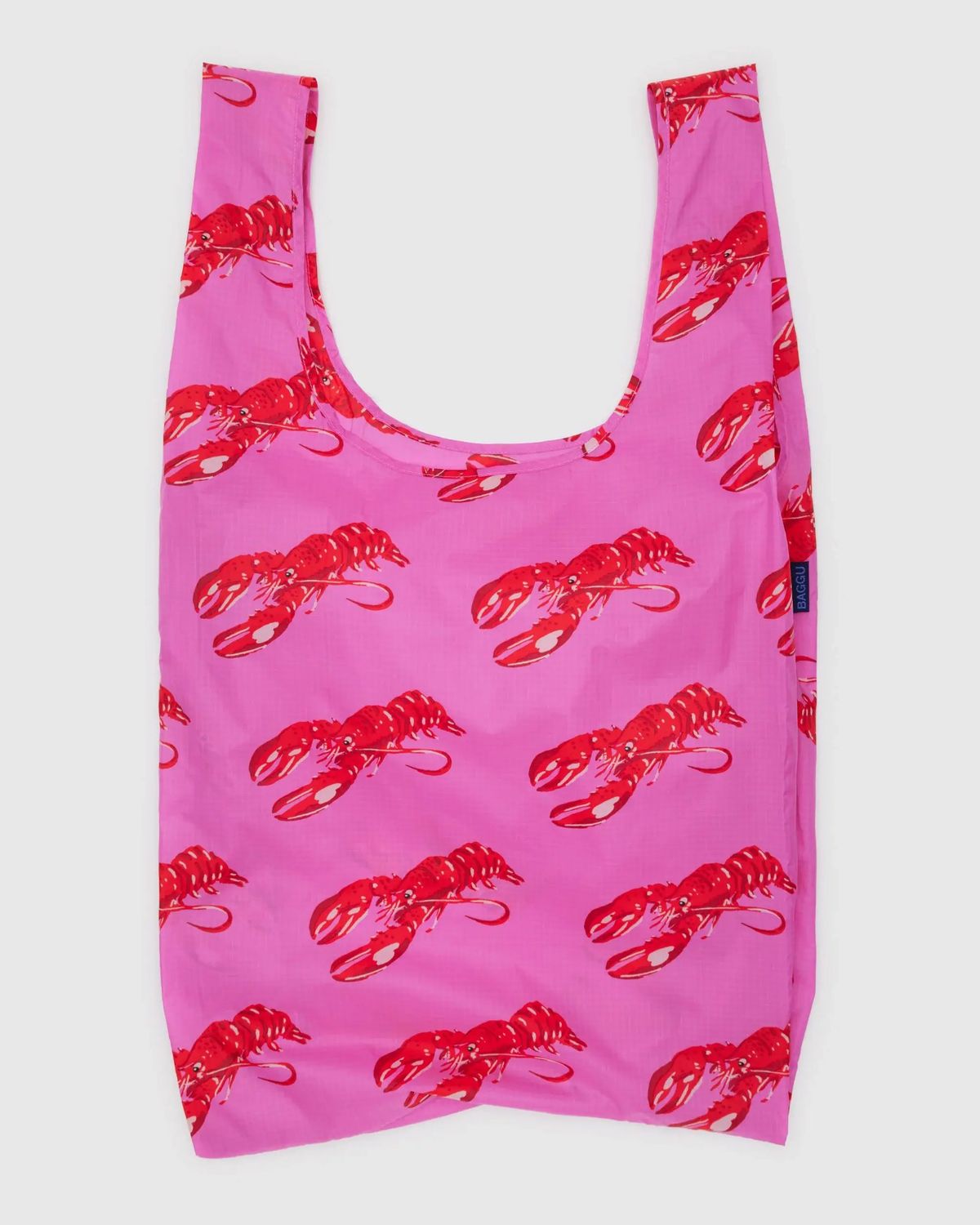 Baggu Reusable Bag Big Pink Lobster