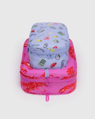 Baggu Packing Cube Set Sea Creatures