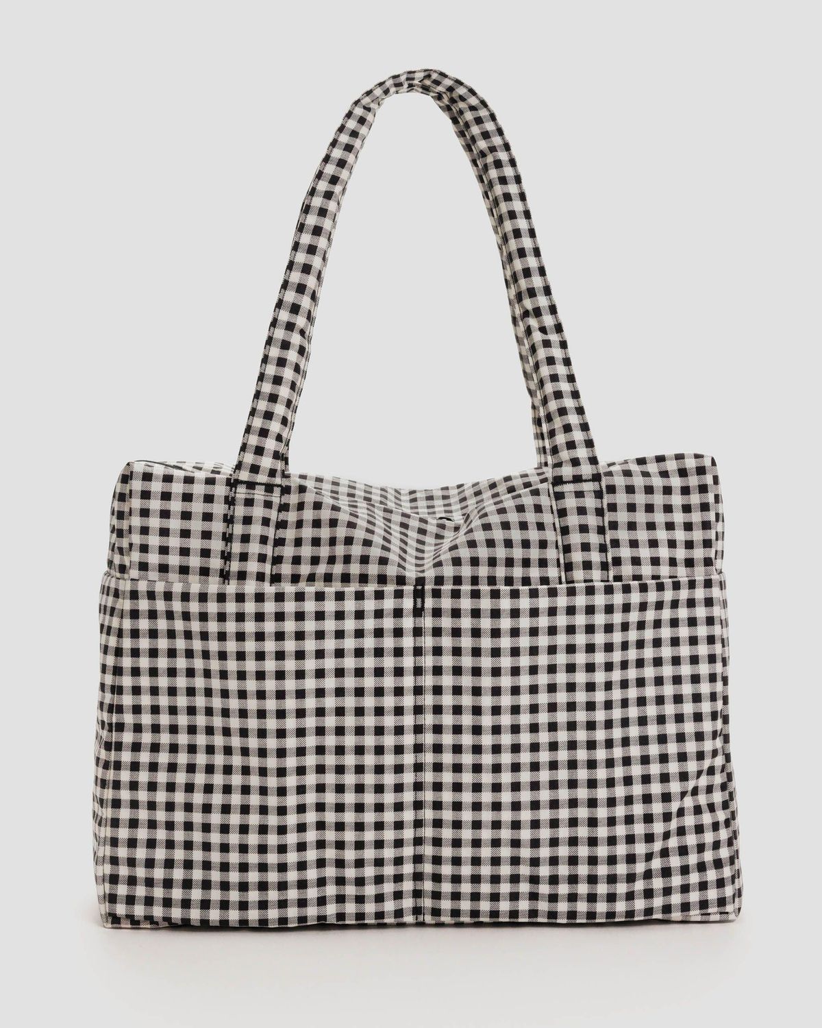 Baggu Cloud Carry-On Black &amp; White Gingham