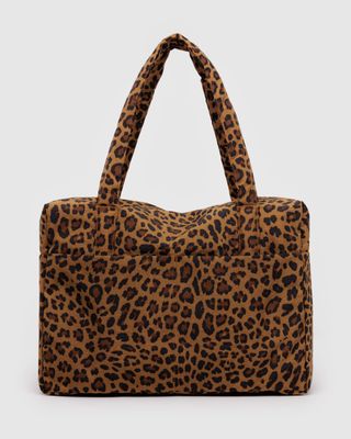 Baggu Cloud Carry-On Leopard