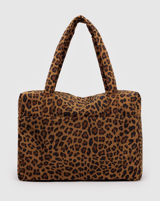 Baggu Cloud Carry-On Leopard