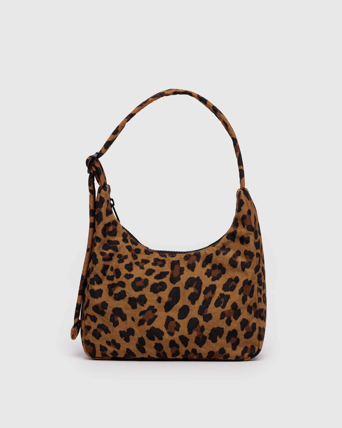 Baggu Mini Nylon Shoulder Bag Leopard