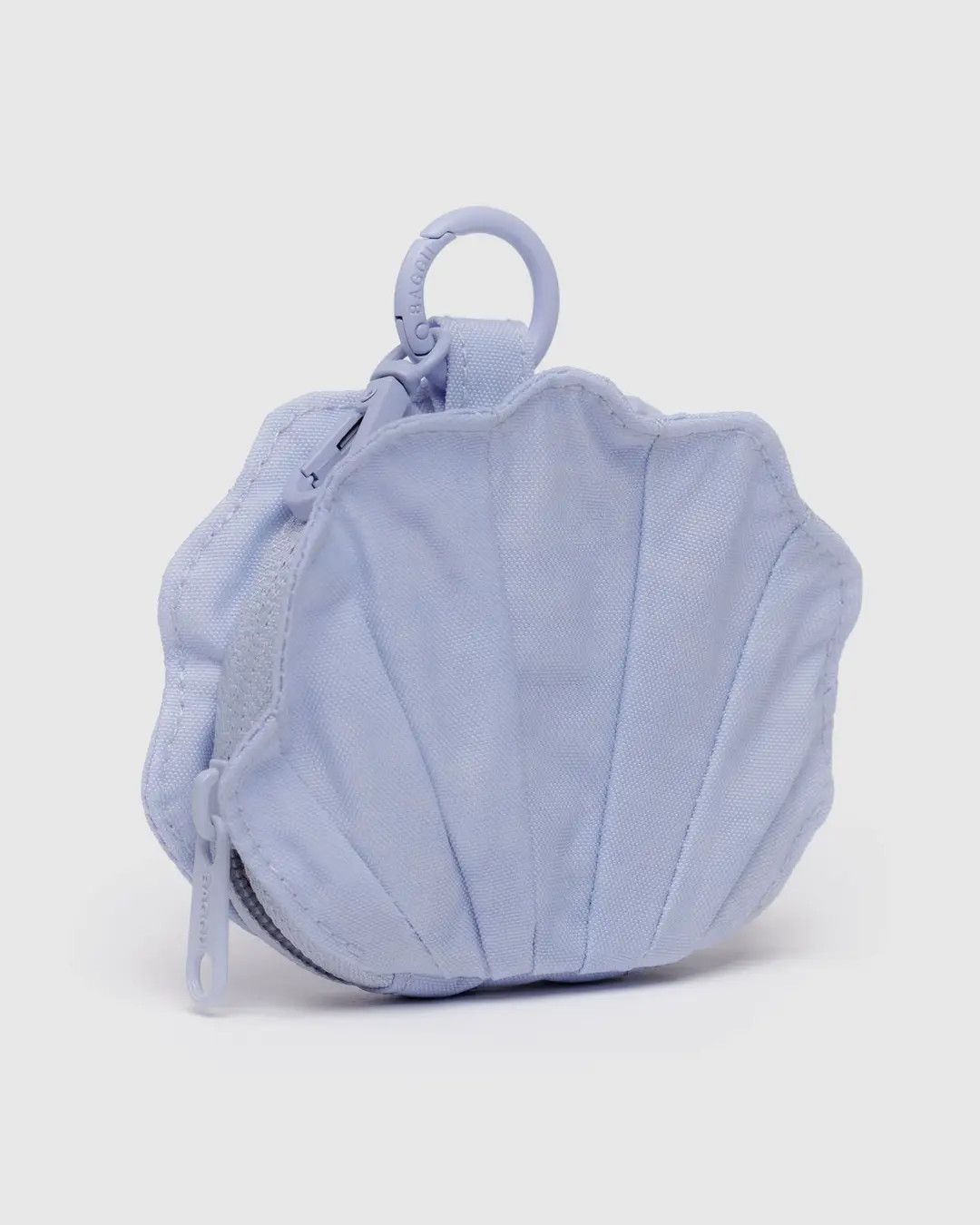 Baggu Bag Charm Shell Lavender Grey