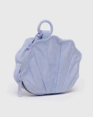 Baggu Bag Charm Shell Lavender Grey