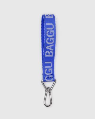 Baggu Logo Keychain Royal Blue