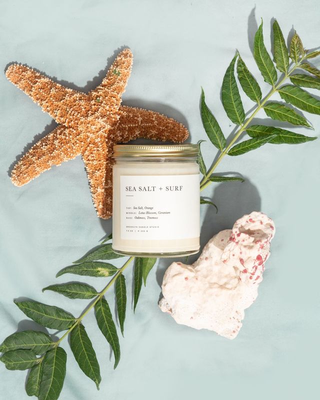 Jar Candle Sea Salt + Surf