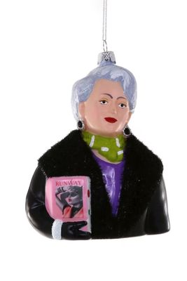 Miranda Priestly Bust Ornament
