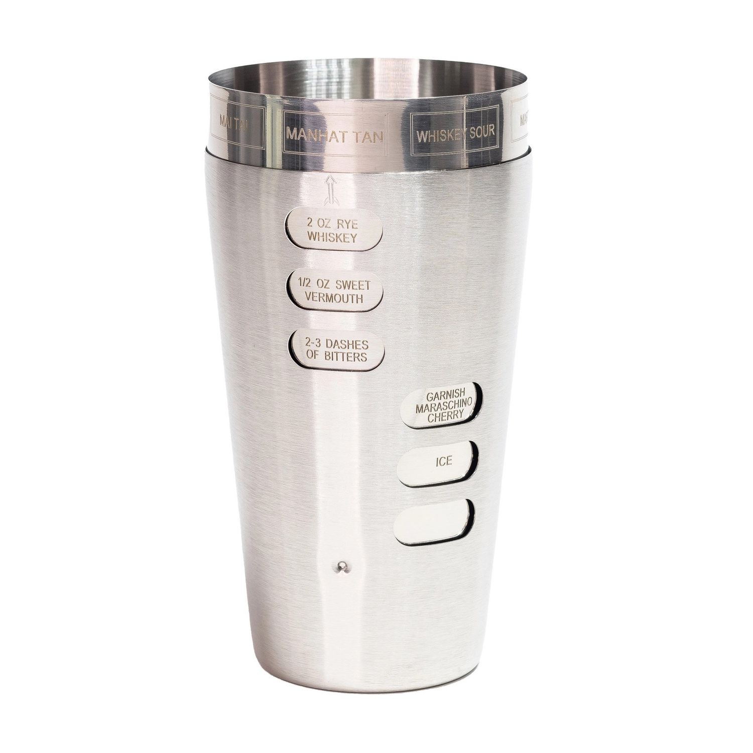 Mad Man Double 07 Recipe Shaker