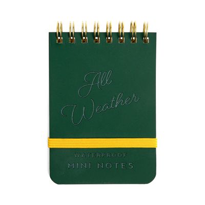 Gentlemen&#39;s Hardware Pocket Waterproof Notebook
