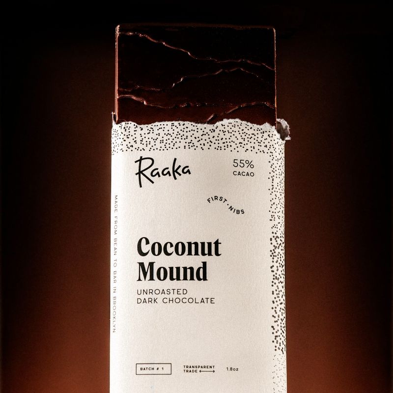 Raaka Chocolate 55% Coconut Mound - Limited Batch