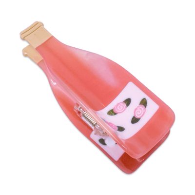 Jenny Lemons Large Rose Wine Bottle Hair Claw