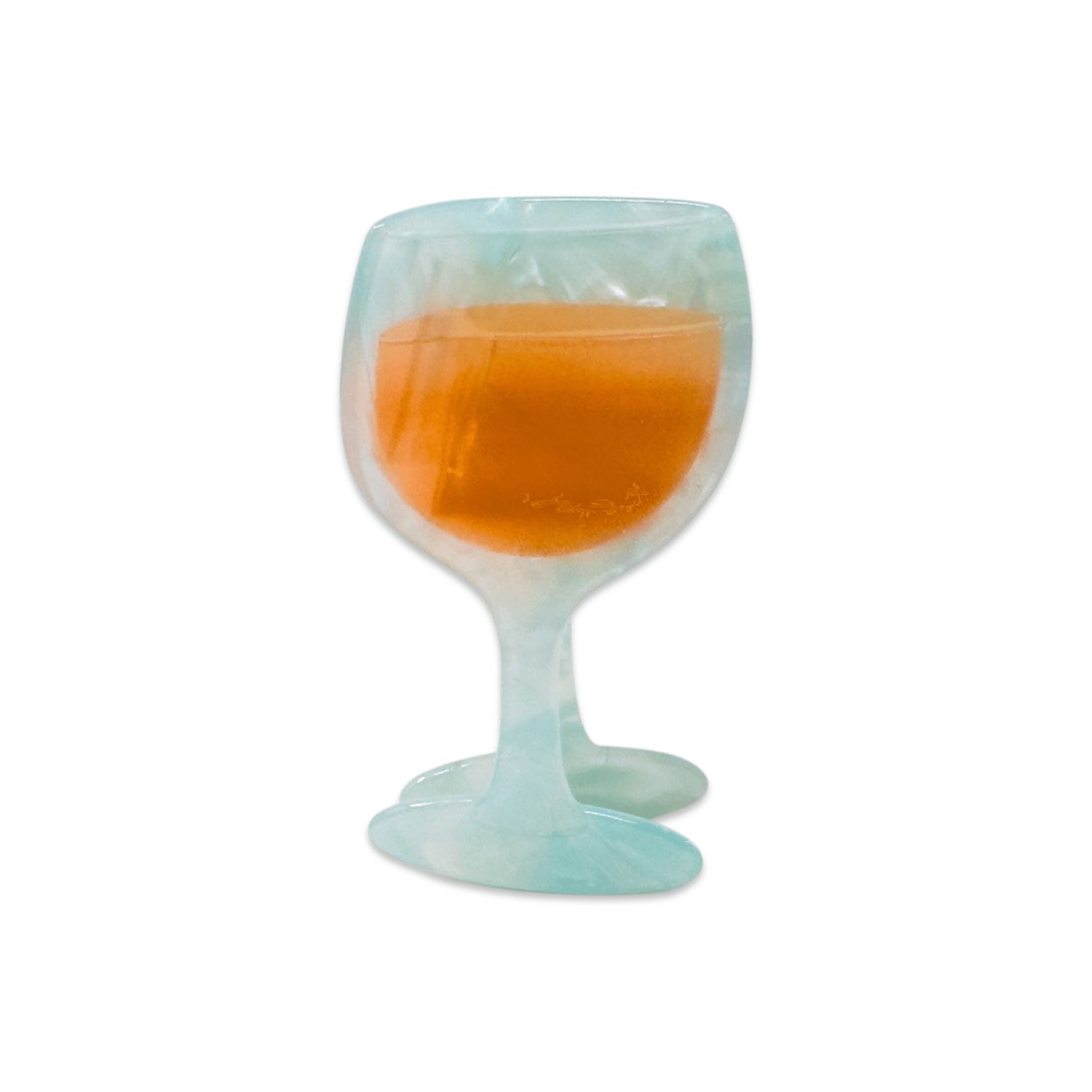 Jenny Lemons Midi Rose Wine Glass Hair Claw