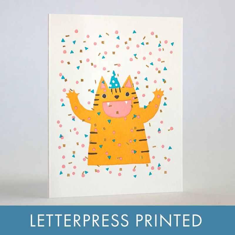 Confetti Cat Party