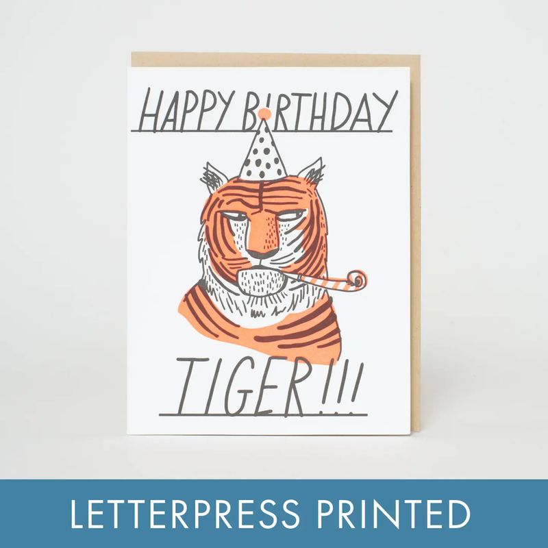 Birthday Tiger