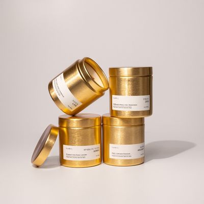 Gold Jar Candle Santal Fleur