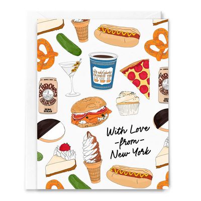 With Love from NY Food Card