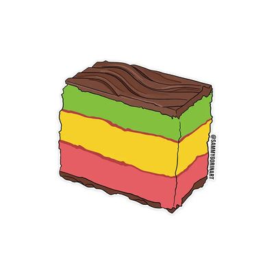 Rainbow Cookie Sticker