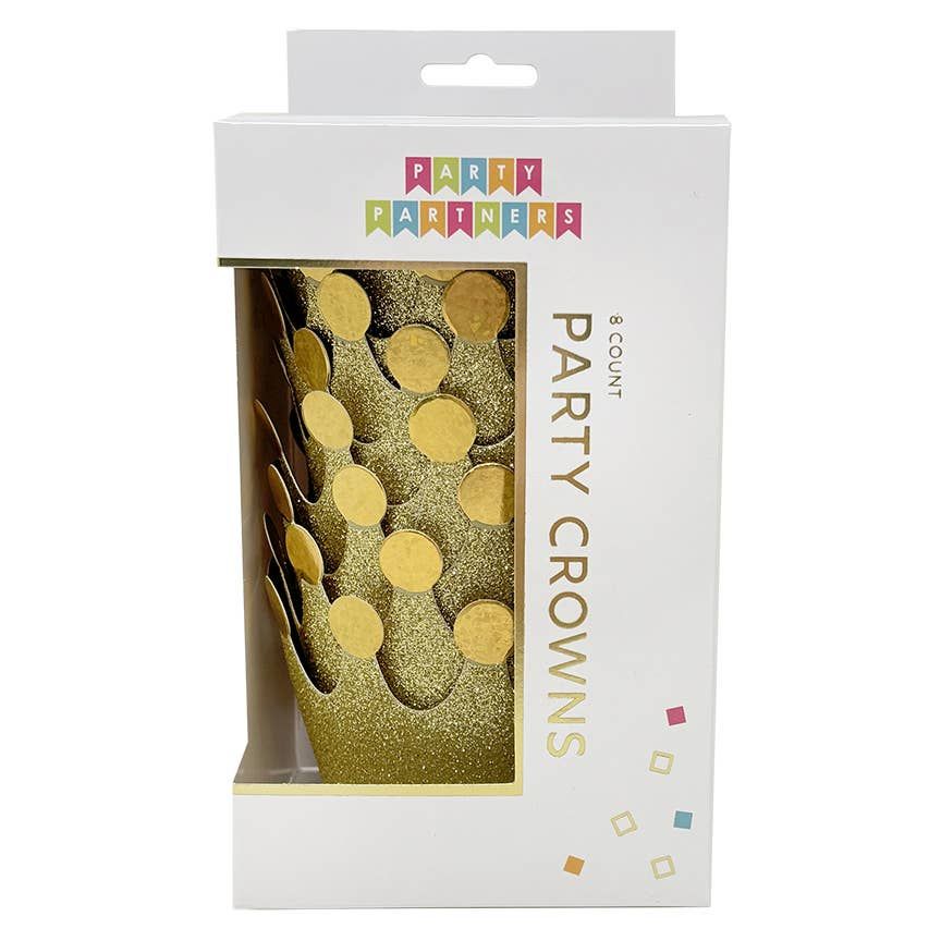 Party Partners Mini Golden Crowns
