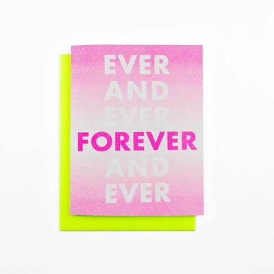 Forever and Ever Risograph Love