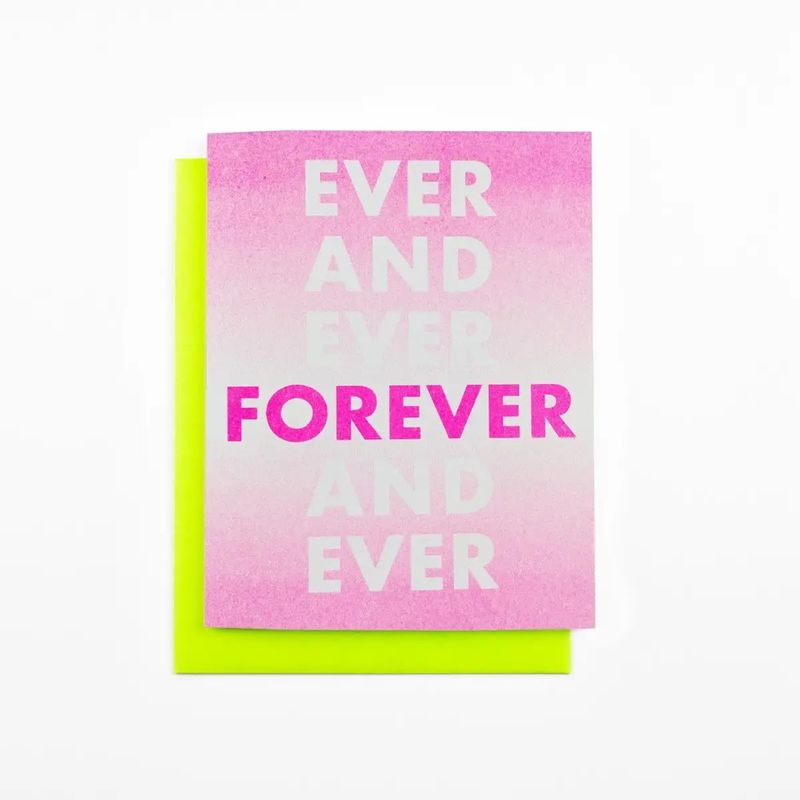 Forever and Ever Risograph Love