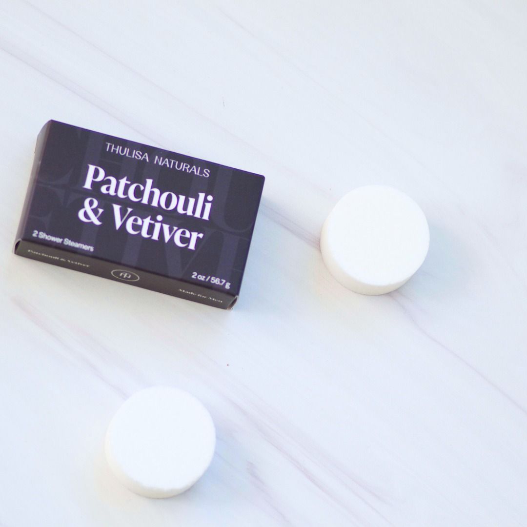 Shower Steamers - Patchouli + Vetiver