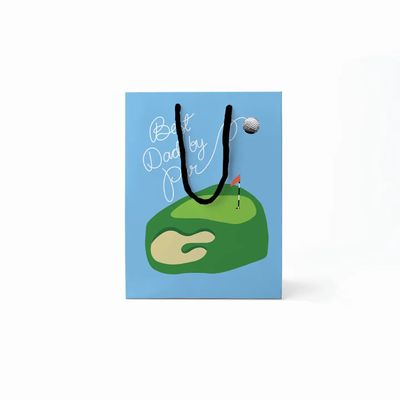Best Dad By Par Golf Pun Gift Bag