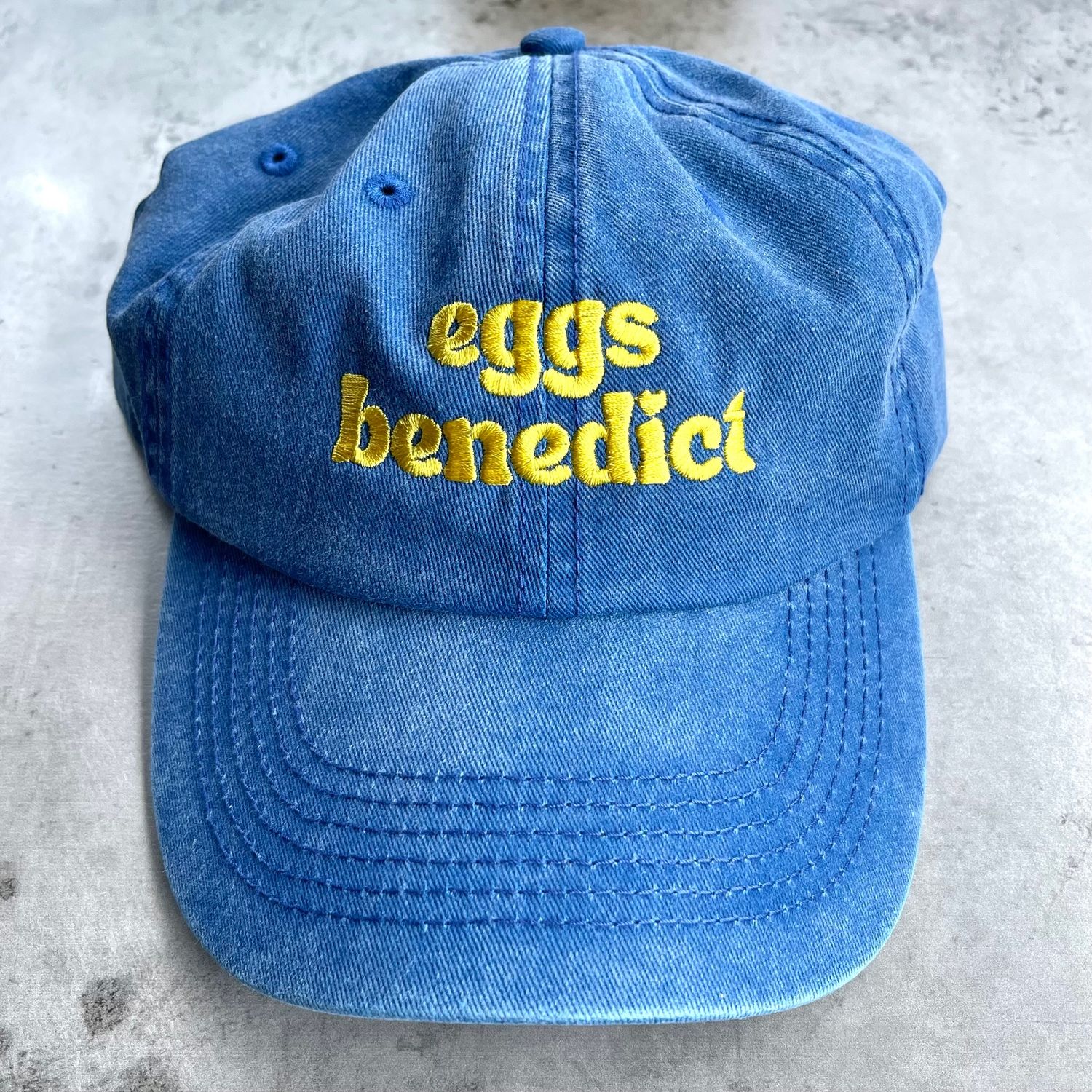 Silver Spider Eggs Benedict Baseball Cap