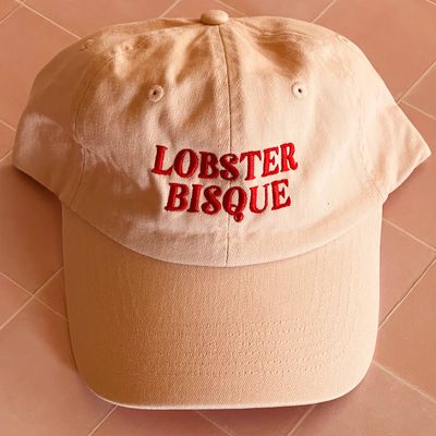 Silver Spider Lobster Bisque Baseball Cap